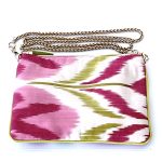 Silk Ikat pouch