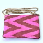 Silk Ikat pouch