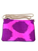 Silk Ikat pouch