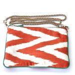 Silk Ikat pouch