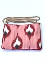 Silk Ikat pouch