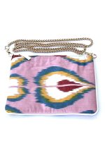 Silk Ikat pouch