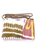 Silk Ikat pouch