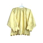 Applique linen blouse - immagine 2
