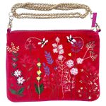 Hand Embroidered Pouch bag
