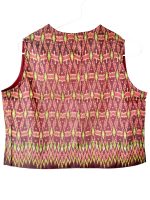 Silk Ikat Vest - immagine 2