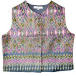 Silk Ikat Vest