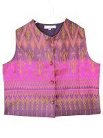 Silk Ikat Vest