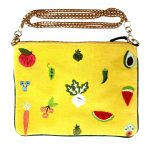 Hand Embroidered Pouch bag
