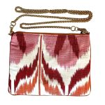 Silk Ikat pouch