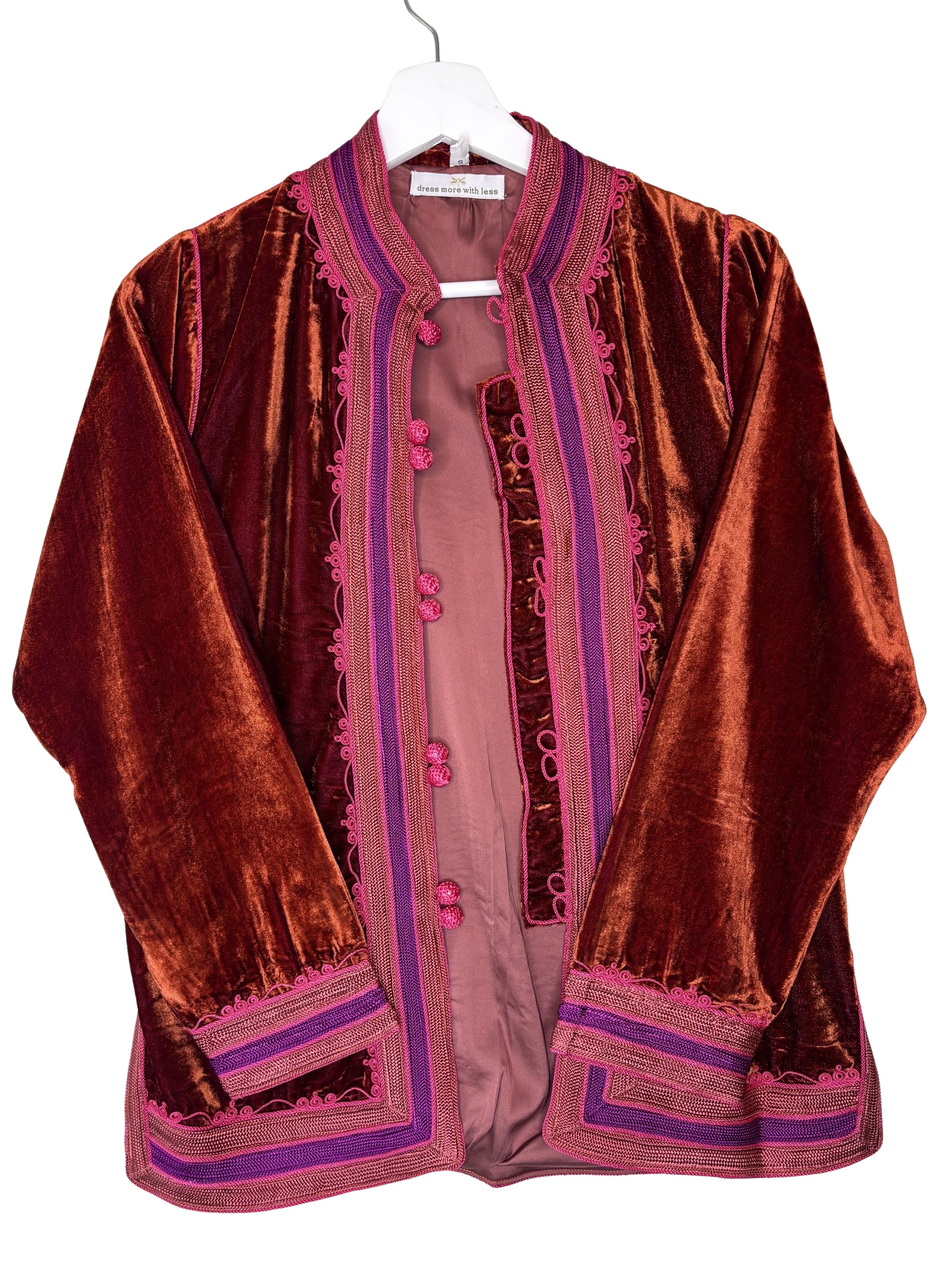 IMG_5381-1-scaled97315_nobg Moroccan Velvet Jacket - immagine 1