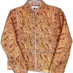 Sari Silk Jacket - M