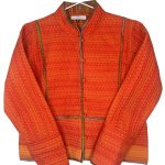 Sari Silk Jacket - M