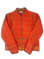 Sari Silk Jacket - M