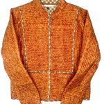 Sari Silk Jacket - M