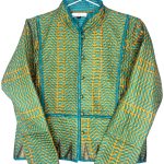 Sari Silk Jacket - M