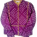 Sari Silk Jacket - M