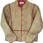 Sari Silk Jacket - L