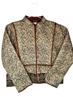 Sari Silk Jacket - L