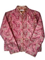 Sari Silk Jacket -L