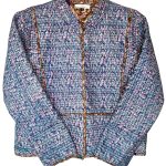 Sari Silk Jacket -L