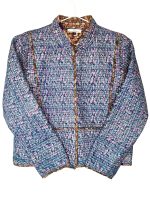 Sari Silk Jacket -L