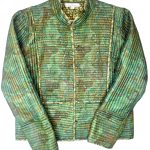 Sari Silk Jacket -L