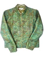 Sari Silk Jacket -L