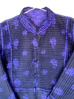 Sari Silk Jacket -L - immagine 5